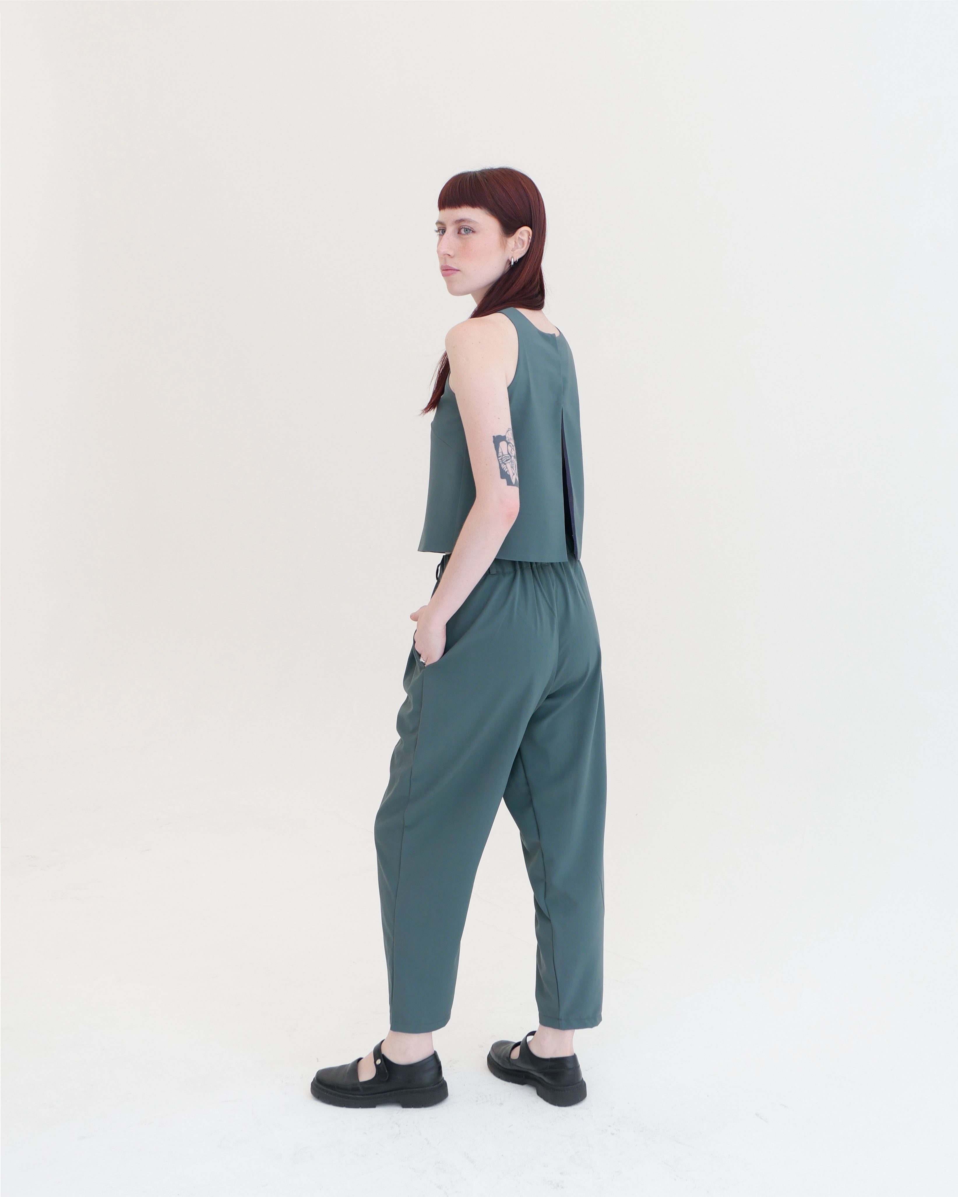 Pantalón pinza cruzada