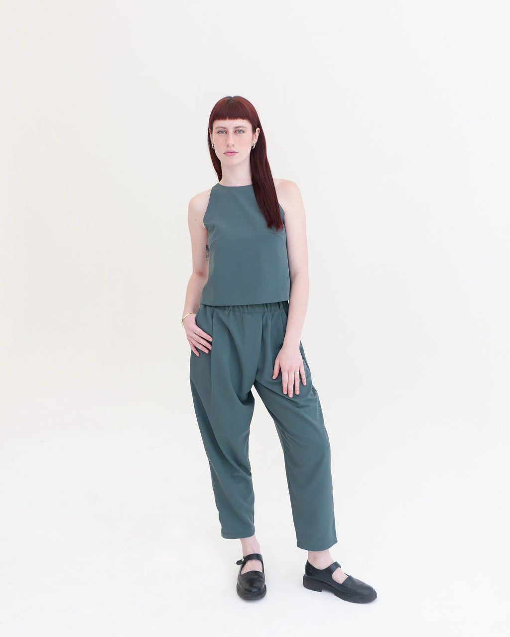 Pantalón pinza cruzada
