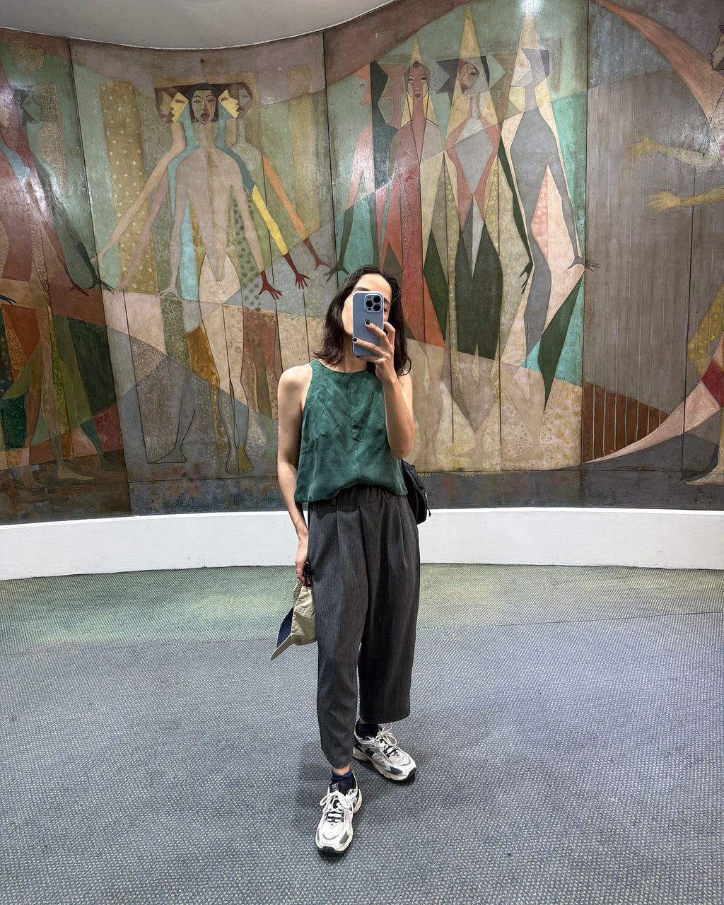 Pantalón pinza cruzada