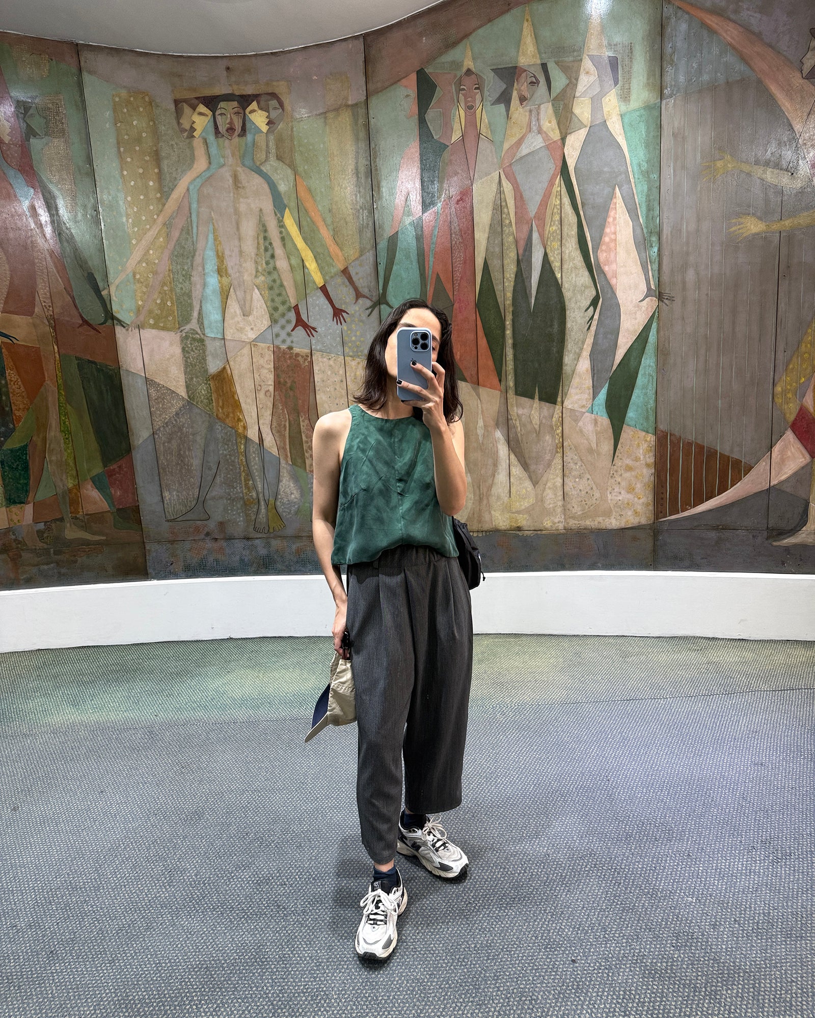 Pantalón pinza cruzada