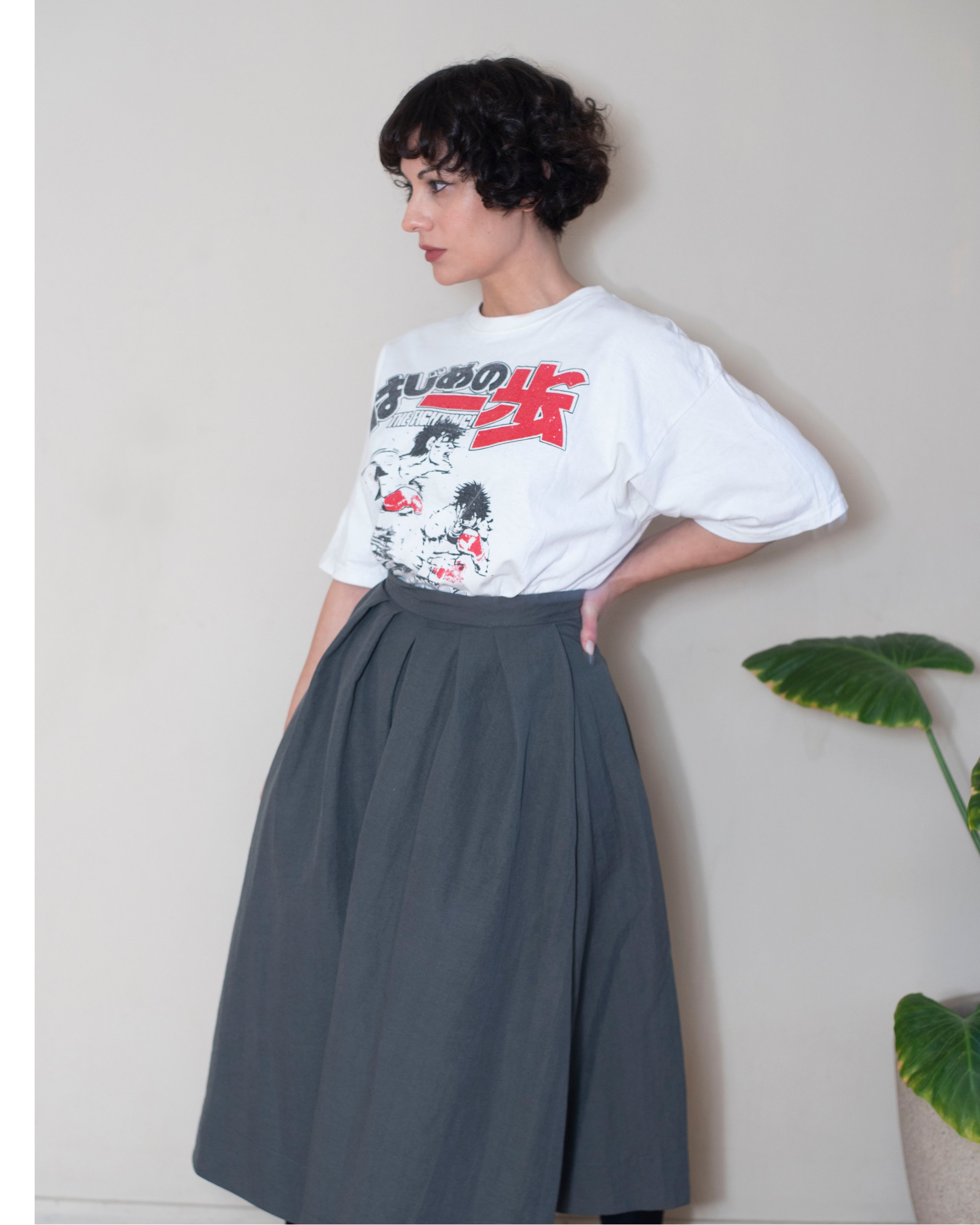 Falda plisada